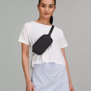 HARD TO FIND Lululemon mini belt bag in black